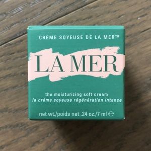 La Mer moisturizing soft cream  0.24oz 7ml